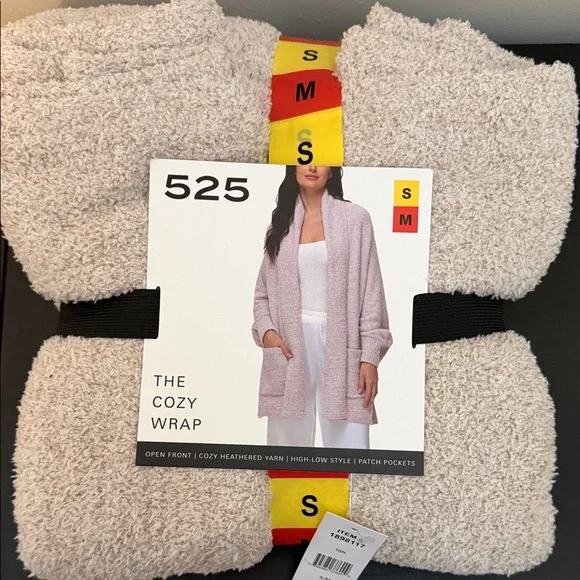 525 America Soft Cream Poncho Women’s size small:medium NWT - Picture 2 of 6